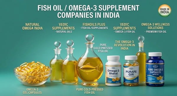 Top 10 Fish Oil / Omega-3 Supplement Companies in India